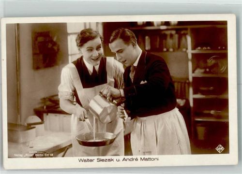 Walter Slezak u. Andre Mattoni Verlag Ross 1027/1