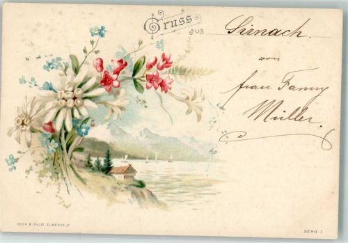 1899 Edelweiss Koch u. Palm Serie I.