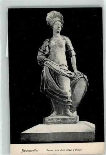 Buschwiller Statue aus dem alten Schloss