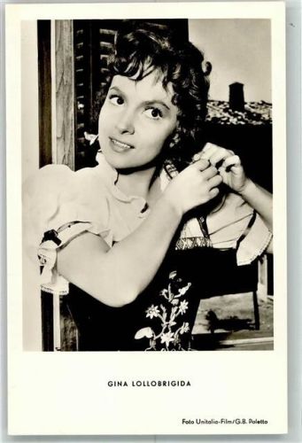 Gina Lollobrigida Verlag Kunst und Bild A1157 Foto Poletto