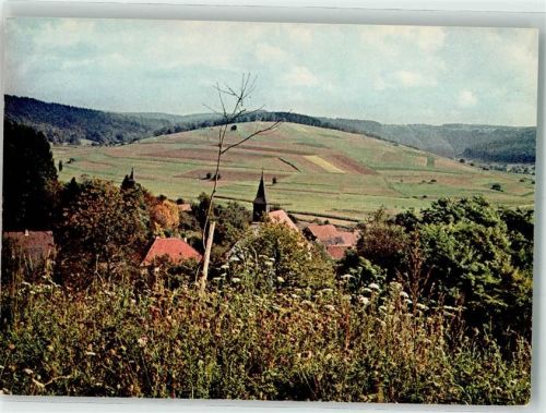 Erbach Dorf im Odenwald Fotograf Schuler Jugendherbergsverlag Spendenkarte