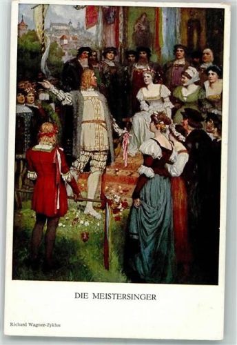 sign. Leeke Ferd. Die Meistersinger Richard Wagner Zyklus Nr.861