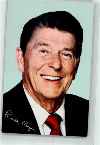 Portrait des 40. Präsidenten Ronald Reagan Verlag Mike Roberts