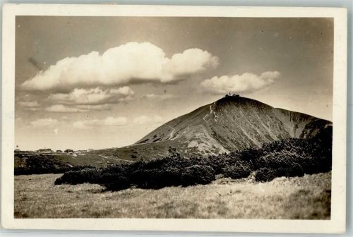 Schneekoppe 1927 Hüttenstempel