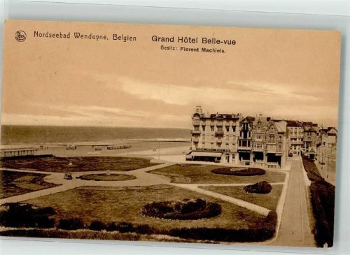 Wenduyne 1915 Grand Hotel Bellevue Schwimmbad Strand