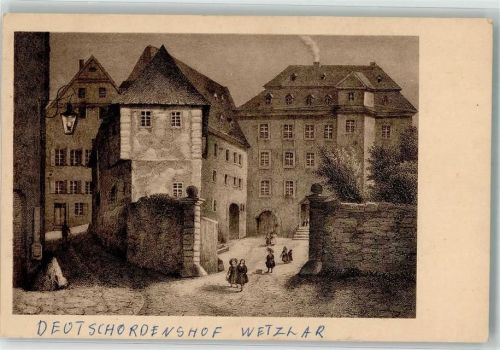 Wetzlar sign. Stuhl, C. Deutschordenshof Lottehaus