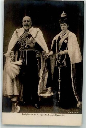 König Eduard VII und Königin Alexandra