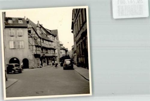 Colmar Ort handschriftlich Auto Oldtimer