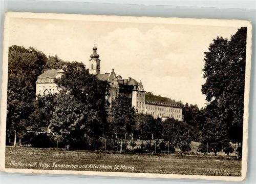 Mallersdorf Sanatorium Altersheim St. Maria Foto AK