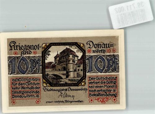 Donauwörth 10 Pfennig