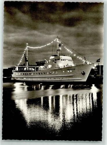 Kiel M/S Tom Kyle bei Nacht