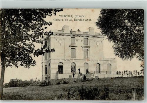 Wervicq-Sud Schloss Chateau de M.Derville-Avot.
