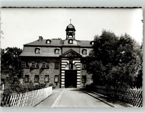 56659 W5475 Burgbrohl FOTO KEINE AK Burg Ort handschriftlich Foto Original aus Archiv eines Ansichtskartenverlags