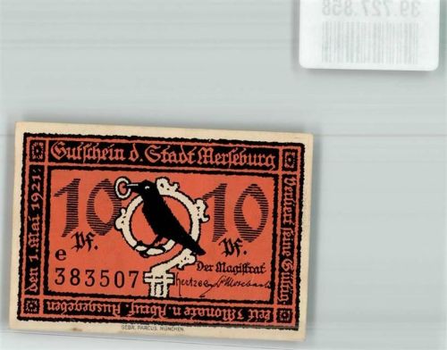 Merseburg 1921 10 Pfennig
