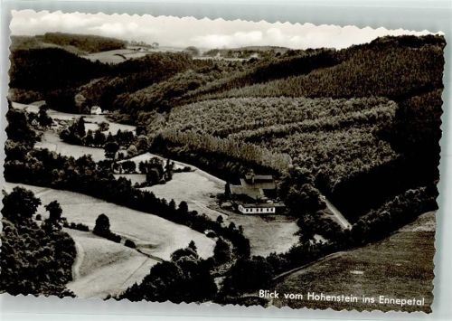 Ennepetal Blick vom Hohenstein ins Ennepetal
