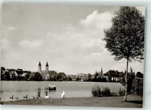 Bad Waldsee See Kirche Schwan Ente
