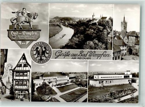Bad Wimpfen Wegweiser Fachwerkhaus