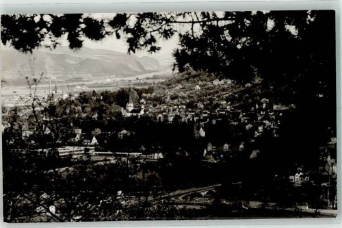 Sinzig mit Kirche St. Peter Foto Original aus Archiv eines Ansichtskartenverlags Ort handschriftlich