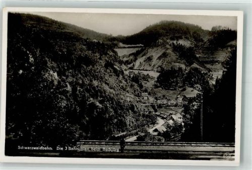 Höllental Schwarzwaldbahn Eisenbahn Ort handschriftlich