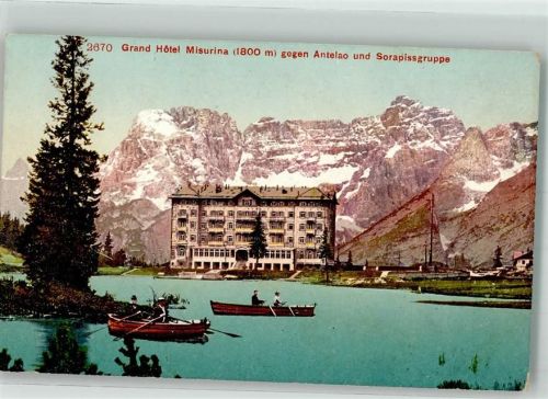 Misurina 1908 Grand Hotel