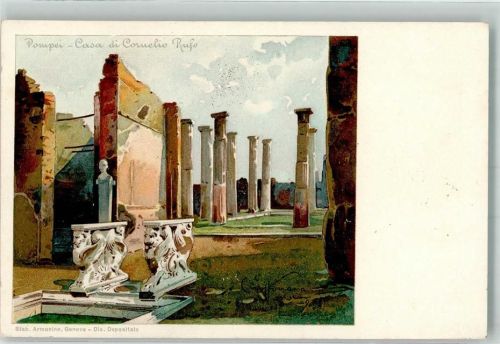 Pompei e Scavi sign. Graffonara, G. Casa di Corelio Rufo Denkmal