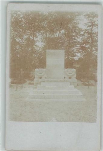 Ransart 1916 Denkmal Ort handschriftlich