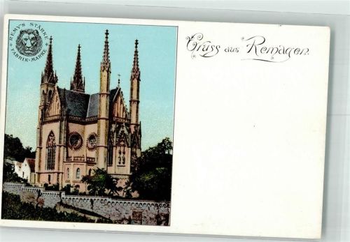 Remagen Kirche Werbung Remy´s Stärkefabrik