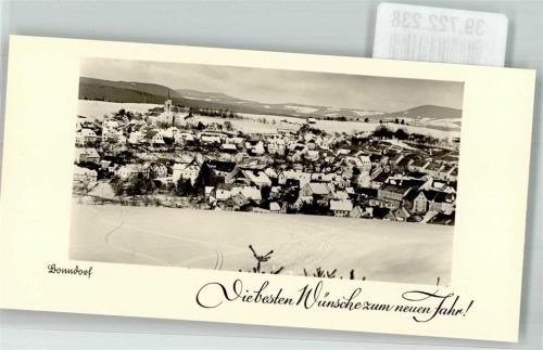 Bonndorf Neujahr Winter