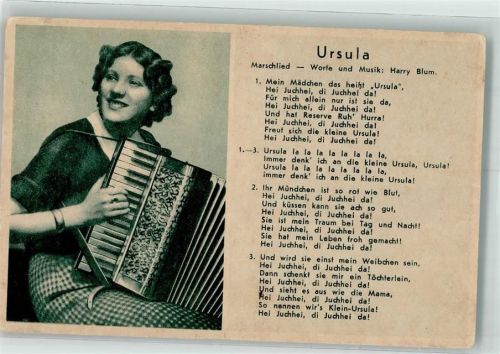 Marschlied Ursula Frau
