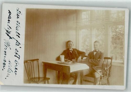 Sedan 1914 Feldpost WK I Ort handschriftlich