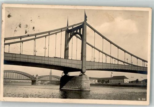 Köln Altstadt-Nord 103 1933 Hohenzollernbrücke
