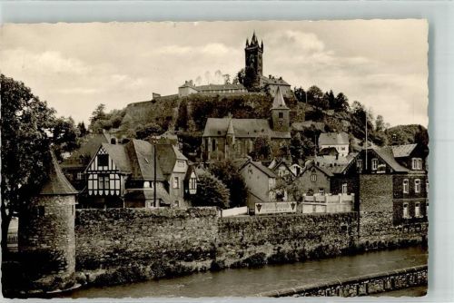 Dillenburg 1965 Stadtkirche Schlossberg Wilhelmsturm