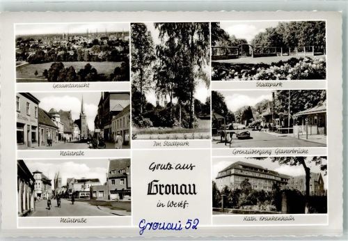 Gronau neustrasse Grenze Glanerbrücke Krankenhaus