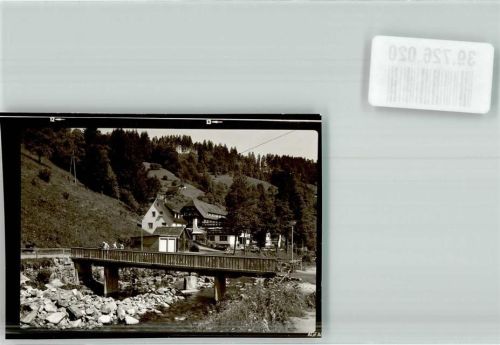 Schönmünzach Foto Original aus Archiv eines Ansichtskartenverlags Ort handschriftlich