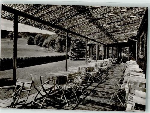Hinterzarten Cafe Kremer Terrasse
