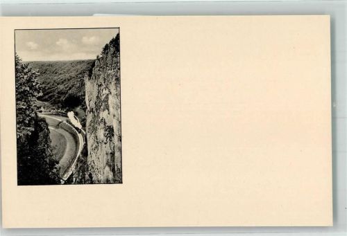 Beuron Schaufelsen Eisenbahn Dampflok Unterneidlingen