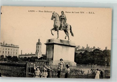 Lyon Denkmal Louis XIV. Place Bellecour