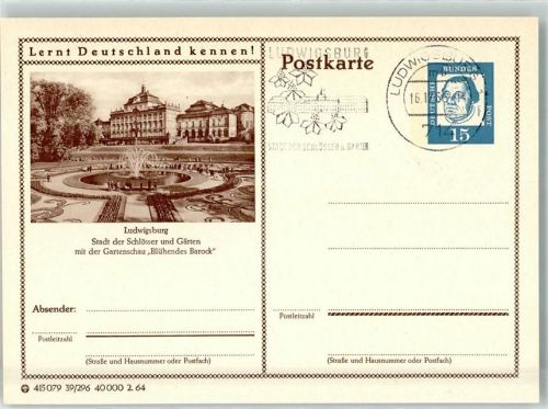 Ludwigsburg Ausstellung Gartenschau Blühendes Barock
