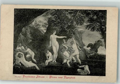 Franzesco Albani - Diana und Nymphen Erotik