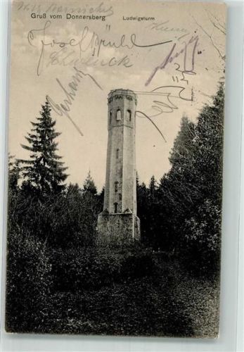 Dannenfels 1908 Aussichtsturm Ludwigsturm Donnersberg