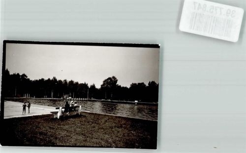 Ohligs Schwimmbad Foto Original aus Archiv eines Ansichtskartenverlags Ort handschriftlich