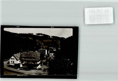 Schönmünzach Foto Original aus Archiv eines Ansichtskartenverlags Ort handschriftlich