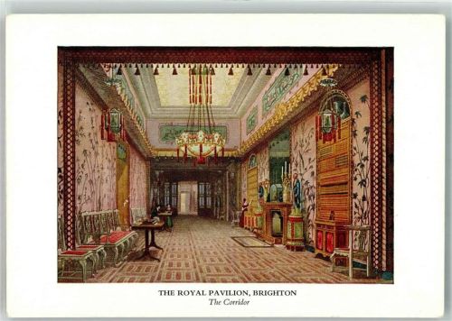 Brighton sign. Pugin, A. Schloss The Royal Pavillion