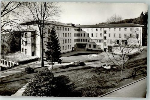 Winterkasten Eleonorenklinik Sanatorium Innenhof