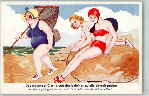 Bademode Humor sign. v. Spahn