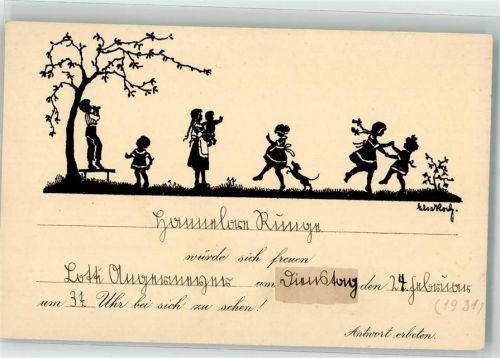 sign. Koch`s Else Reihe III E Kinderbilder