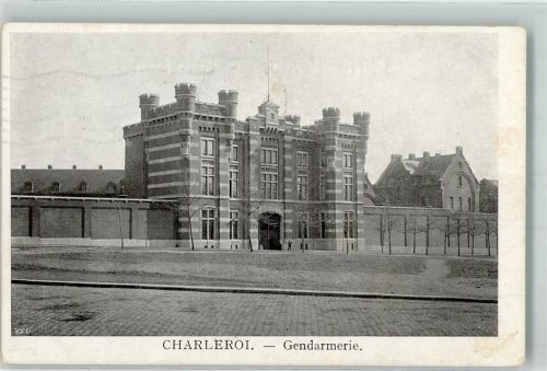 Charleroi 1915 Justizgebäude Gendarmerie