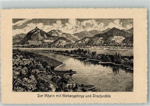 Remagen Siebengebirge Drachenfels