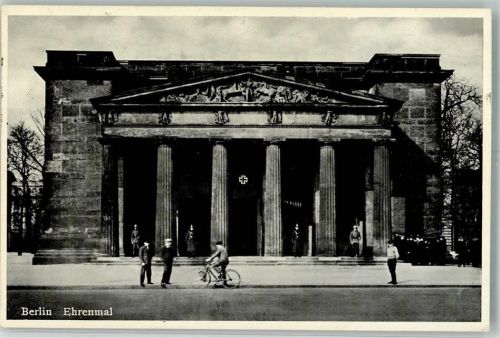Berlin Mitte 1934 Ehrenmal Unter den Linden I.W.B. Novobrom Nr. 74