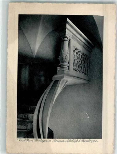 Überlingen Vanottihaus Abschluss d. Spiraltreppe
